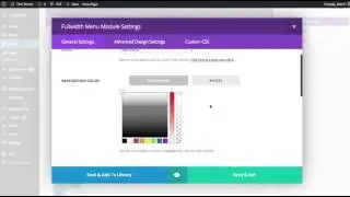 The Divi Builder Fullwidth Menu Module