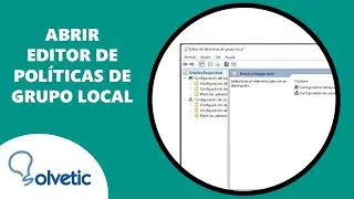 Cómo abrir Editor de Políticas de Grupo Local ✔️