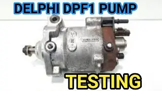 DELPHI DPF1 PUMP TESTING MANUAL ! DELPHI 2.2 PUMP TESTING MANUAL