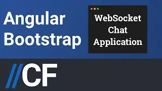 Angular - WebSocket - Chat Application Example with Bootstrap