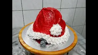 НОВОГОДНИЙ ТОРТ - ШАПКА ДЕДА МОРОЗА (САНТЫ) от SWEET BEAUTY СЛАДКАЯ КРАСОТА , Christmas Cake