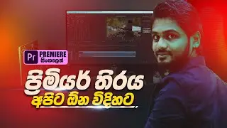 How I Customize My Workspaces in Adobe Premiere Pro CC | Sinhala Tutorial