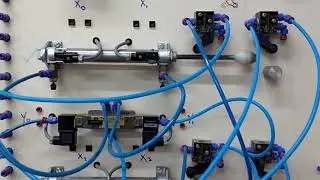 Pneumatic Sequence Control A+ B+ A- B-