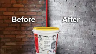 Tanking a shed / garage with KA Tanking Slurry