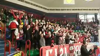 Болельщики «Немана» и «Лиды» поддержали свои команды на одном секторе