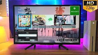 Xbox One S on 720p TV