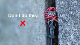 How to place trad gear on lead