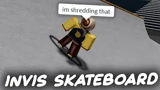 FE Invisible Skateboard Script - ROBLOX EXPLOITING