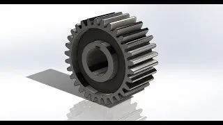 Mastering Helical Gear Design in SolidWorks 2018