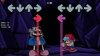 FnF Vs Dusttale Last Genocide Phase 1 [Full Gameplay]