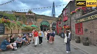London's Summer Walk-Aug 2024 I A Day Along the Thames [4K HDR]