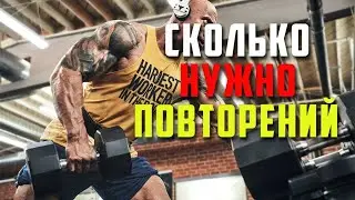 Сколько нужно Повторений в Подходе для Наилучшего Результата!