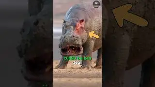 Kan Değil Güneş Kremi! 🦛🩸🧴