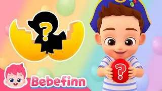 Colorful Eggs 🥚🌈 | EP81 | Bebefinn Best Kids Songs and Nursery Rhymes