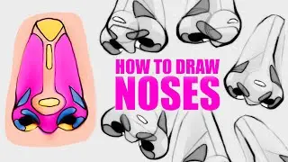 ✏️NOSE DRAWING TUTORIAL (Step by Step For Beginners)