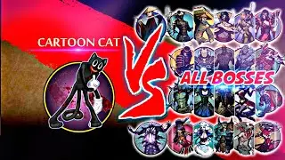 Shadow Fight 2 The Cartoon Cat Vs All Bosses