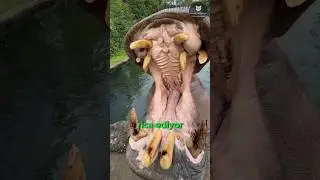 Su Aygırı'nın Diş Bakımı! 🦛🦷✨