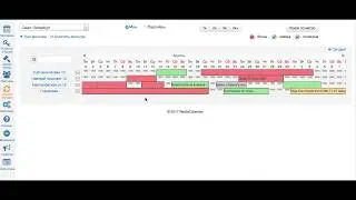 Что означают цвета событий в календаре системы RealtyCalendar и как их изменить