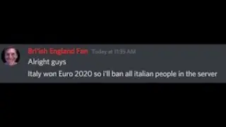 Every England fan Discord mod after Italy won Euro 2020