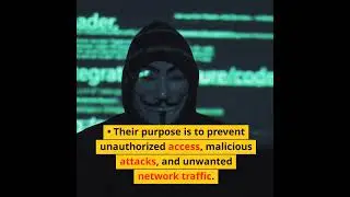What are Firewalls in Under 1 minute!