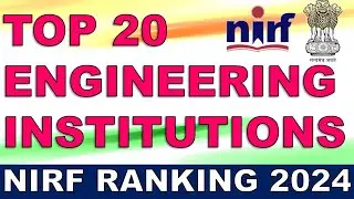 Best Engineering Colleges of India 2024 NIRF | Top Engineering Colleges In India IIT NIT University