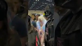 Darth Vader Wanders Megacon 2024 #starwars #darthvader #megacon #megacon2024 #megaconorlando