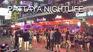 PATTAYA Nightlife: Walking Street Soi Six Soi Buakhao Thailand 🇹🇭
