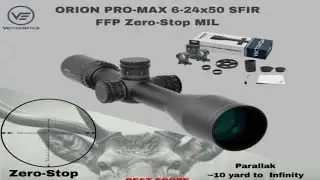 Unboxing Vector Optics Orion Pro Max 6-24x50 HD MIL FFP Riflescope | Hunting in Pakistan | QS Mk3 Bt