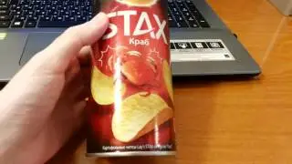 Чипсы Лейc Стакс Краб