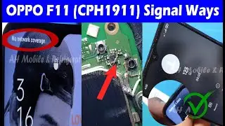 OPPO F11(CPH1911)No Network Coverage Signal Ways Jumper