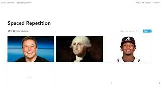 Using Notion as a Spaced Repetition System (SRS) like Anki or SuperMemo