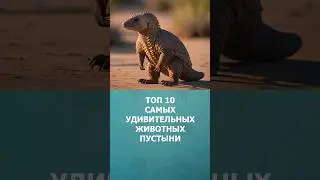 Топ 10 самых удивительных животных пустыни 