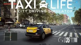 СИМУЛЯТОР ТАКСИ ВЫШЕЛ В STEAM/Taxi Life: A City Driving Simulator  / Logitech G 923 /