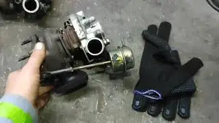 Замена турбины на 1.9 TD AAZ. Разница турбин ККК К03 с мотора AAZ и Garrett T15 c мотора 1.9 TDI AHU