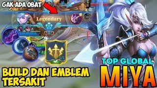 User MM Wajib Nonton!Emblem Dan Build Miya Tersakit 2022 | Gameplay Top Global Miya