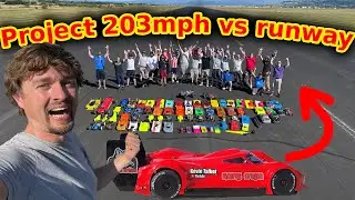 Worlds FASTEST RC Car Speed Showdown - ROSSA 2022