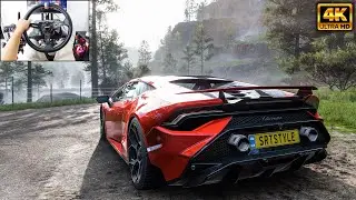 2022 Lamborghini Huracán Tecnica | Forza Horizon 5 | Logitech g29 gameplay