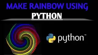 Python program to draw rainbow benzene using Turtle module |nullhackers|
