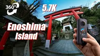 [360VR] Enoshima Island Japan - 360° VR Walking Tour