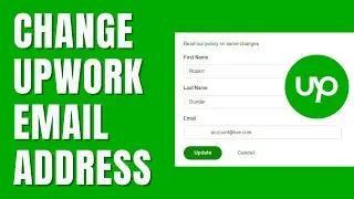 How To Change Upwork Email Address