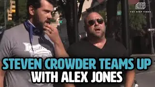 Alex Jones and Steven Crowder team up (to make fun of poor people)