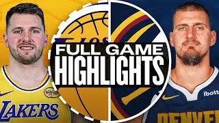 LAKERS vs NUGGETS FULL GAME HIGHLIGHTS | March 15, 2025 | NBA Full Game Highlights Today (2K)