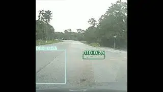 Road Damage Detection on Video using YOLOv7