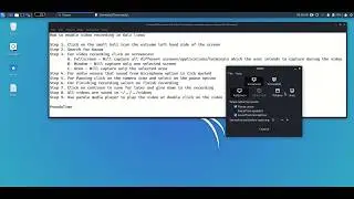 video recording in kali linux