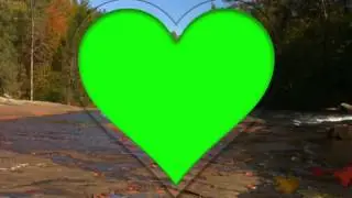 Green Screen Photo Frame - Autumn Background