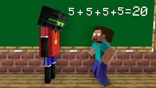 Herobrine vs Wither Skeleton Gangster (Minecraft Animation)