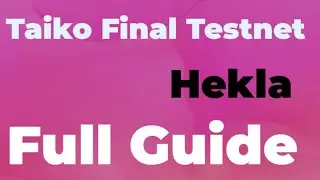 The Ultimate Guide to Taiko Final Hekla Testnet Airdrop|@EarningBangladesh #airdrop