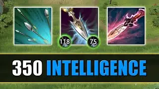 Full speed Intelligence steal [Glaives of Wisdom + Focus Fire] Dota 2 Ability draft