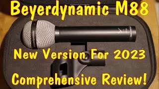 Beyerdynamic M88 (2023 Version) Review - Earthworks Ethos & Shure SM58 (USA) For Comparison