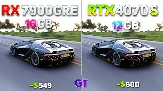 RX 7900GRE vs RTX 4070 Super | Gaming Benchmarks | Raytracing & DLSS 3.5 |